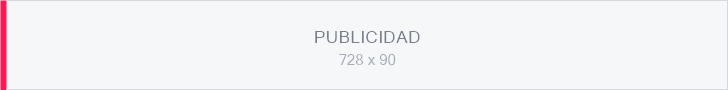 Espacio publicitario 728x90