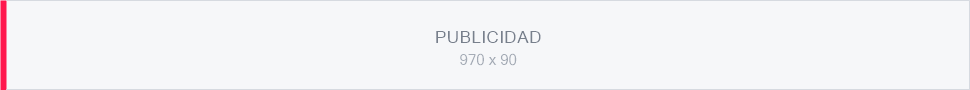 Espacio publicitario 970x90
